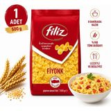 Filiz Güven Bitkisel Fiyonk Makarna 500 G 1 Adet - %100 Türk Buğdayı -Geleneksel Lezzet