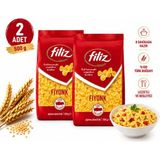 Filiz Güven Bitkisel Fiyonk Makarna 500 G 2 Adet - %100 Türk Buğdayı -Geleneksel Lezzet