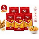 Filiz Güven Bitkisel Fiyonk Makarna 500 G 5 Adet - %100 Türk Buğdayı -Geleneksel Lezzet