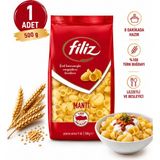 Filiz Güven Bitkisel Mantı Makarna 500 G 1 Adet - %100 Türk Buğdayı -Geleneksel Lezzet