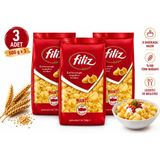 Filiz Güven Bitkisel Mantı Makarna 500 G 3 Adet - %100 Türk Buğdayı -Geleneksel Lezzet