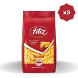Filiz İnce Uzun Makarna 500 gr - (3 Adet)