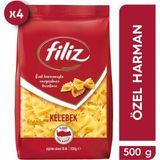 Filiz Kelebek Makarna 500 gr x 4 Adet
