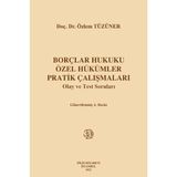 Filiz Kitabevi Borçlar Hukuku Hükümler Çalışmaları Kolektif Yazar 376 Sayfa Ciltli Türkçe 2022 Yayın Tarihli