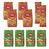 Filiz Tam Buğdaylı ve Sebzeli Makarna 350 gr 10 lu Karma Paket
