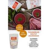 Filizlendirilmiş Kırmızı Mercimek Unlu Glutensiz Pancar Çorbası 3X150 G - 9 Ay Ek Gıda - 450 gr