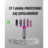 Filizora Digital Market 5’i 1 Arada Saç Şekillendirici Set Kuaför Düzeyinde Performans ve Ergonomik Tasarım