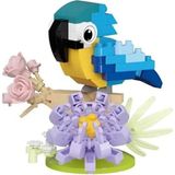 Filizora Digital Market LZ-8636 Loz Papağan 180 Parça Block Oyuncak-Mini Poşet - 1 Adet