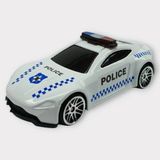 Filizora Digital Market Metal Mini Polis Arabası 8 cm - Polis - 5 - 1 Adet - 10 cm
