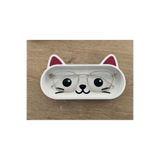 Filkorium3D KİŞİYE ÖZEL - Sevimli Kedi Gözlük Tepsisi - Masaüstü Gözlük Tepsisi Kabı - Mücevher Takı Standı