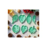 Filkorium3D Yaprak Kurabiye Kalıbı Seti – 7-8 cm | Tropikal & Doğal Yaprak Figürlü Cookie Cutter | PLA Plastik