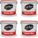 Filli Boya 15 lt 4 Adet 32s5 Aqusto Silan Silikonlu Dış Cephe Boyası
