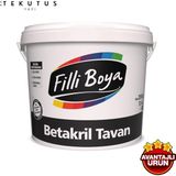 Filli Boya Betakril Tam Beyaz Tavan Boyası 3.5 kg Modern İç Mekan Kullanımı İçin Antibakteriyel