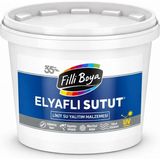 Filli Boya Sutut Elyaflı 10 kg Beyaz - 0,75 lt