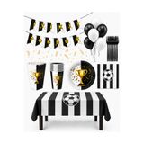 Fillikutum Beşiktaş Temalı 52 Parça 8 Kişilik Doğum Günü Seti Tabak Bardak Balon Flama