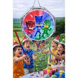 Fillikutum PJ Masks Temalı Pinyata ve Sopası – Katlanabilir Doğum Günü Parti Oyunu 40 Cm Konsept Seçenekli