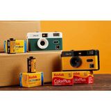 Film Kamera Ultra F9 Analog Fotoğraf Makinesi ve Entegre Flaşı-1 Adet - Sarı