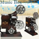 Film Makinesi Tasarımlı Müzik Kutusu