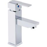 Filo Kare Sabit Lavabo Bataryası - Krom