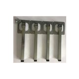 Filo Metal Katlanabilir Sofra Masa Ayağı 30 cm ( 4 Adet ) + Vidaları
