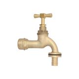 Filo Rekorlu Bahçe & Lavabo Sarı Terkos Musluk 1/2