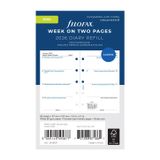 Filofax Mini Hafta İki Sayfa 4 Dilde 2026 Ajanda 26-68127