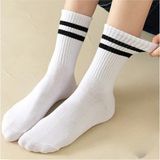 Filora Socks 6'lı Ekonomik Uzun Kolej Çemberli Tenis Çorabı Beyaz - Erkek Kadın Için Uygun - 36 - 40