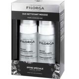 Filorga 2x150 ml Duo Foam Cleanser Göz ve Yüz İçin Temizleme Köpüğü