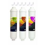 Filter Marka Filtre Inline Kapalı Kasa 3lü Filtre Seti Jf Filtre - Jfi3