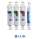 Filter Store Kapalı Kasa Su Arıtma Cihazı Uyumlu Yeni Nsf'li Özel Seri 4 Aşamalı Inline Filtre Seti
