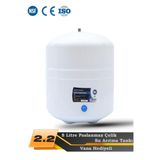 Filter Store Su Arıtma Cihazı Metal Genleşme Su Tankı 8 Lt Su Arıtma Deposu Tank Vanası Hediyeli