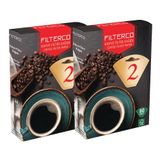 Filterco Kahve Filtre Kağıdı 1x2 80'lİ 2 Paket 160'lı