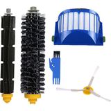 FilterHauz I-Robot Roomba 690 692 Uyumlu 4 Parça Yedek Filtre Fırça Seti