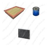 Filtre Bakım Seti Ford Fiesta 1.6 Benzinli 2001-2009 Hava + Yağ F. + Polen Filtre Bosch