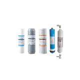 Filtre Dünyası Aquafly Su Arıtma Filtresi Çift Karbonlu 5li Set Arıtıcı Filtresi 10' Açık Kasa Uyumlu