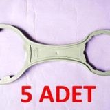 Filtre Kabı Açma Anahtar Su Arıtma Cihazı için 5 adet Anahtar (Filtre Kabı ve Membran Kabı)
