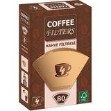 Filtre Kahve Kağıdı 4 Numara 80 Adetli 1 Paket - Kağıt Filtre