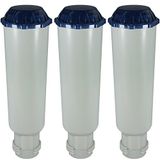 Filtre kartuşu 3'lü paket SCANPART Schraubfilter yerine geçer ve diğer Gaggenau TCZ6003/TZ60003/Krups F088/F088 01/AEG AEL01 – filtre kartuşu/su filtresi/Filtre