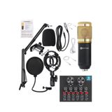 Filtreli Condenser Mikrofon Ses Kartı Stand Set