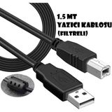 Filtreli / Printer Cable / Yazıcı Kablosu / 1.5 Metre / USB 2.0 - Filtreli Kablo