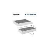 Filtron Almparca Polen Filtresi Takimi Mercedes W166 X166 C292 Karbonlu