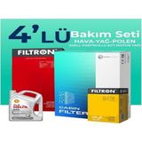 Filtron Audi A5 1.8 TFSI Shell Motor Yağlı 2008-2017 4'lü Bakım Seti