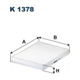 Filtron Depomix Polen Filtresi Karbonsuz A4 15 A5-Q5-Q7 Q8 15 Touareg Porsche Cayenne Bentley Bentayga - Renkli