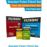 Filtron Ford Fiesta 1.4 Tdcı Euro 4 Filtre Bakım Seti 2002-2011