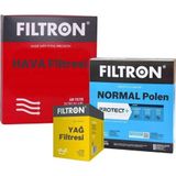 Filtron Ford Focus 1.6 Tdcı Filtre Bakım Seti E5 2011-2015 3F Hava-Yağ-Normal Polen