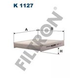 Fıltron Karbonlu Polen Fıltresı Peugeot Partner 2003 Cıtroen Berlingo 96- 1.4İ -1.6İ-1.8İ-1.6Hdi-1.8D Xsara