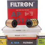 Filtron Opel Astra H 1.3 Uyumlu Dizel Periyodik Bakım Filtre Seti (Yağ Filtresi Tırnaklı) Marka