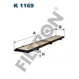 Fıltron Polen Fıltresı Bmw 1 Serısı E81 - E87 - 3 Serısı E90 - 6 Serısı E63 - X1 E84----------U:832mm---G:13