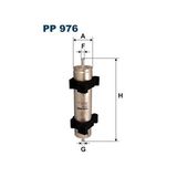 Filtron PP 976 Yakıt Filtresi