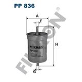 Filtron PP836 Clio-R9-R11-R19-R21-Safrane-P505-P80 Yakıt Filtresi